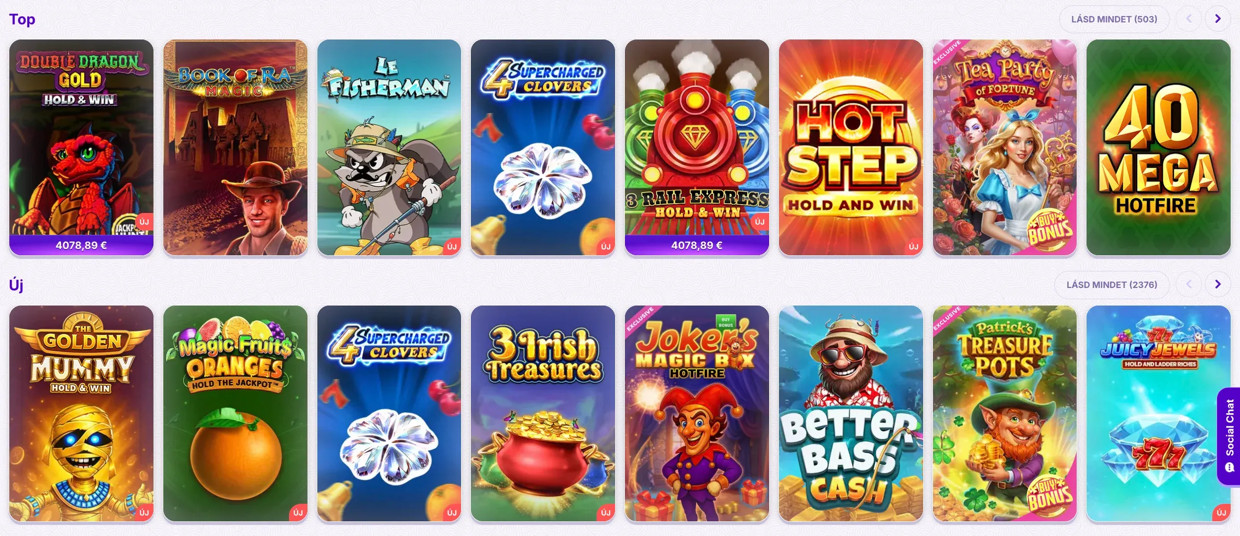 Robocat kaszinójátékok